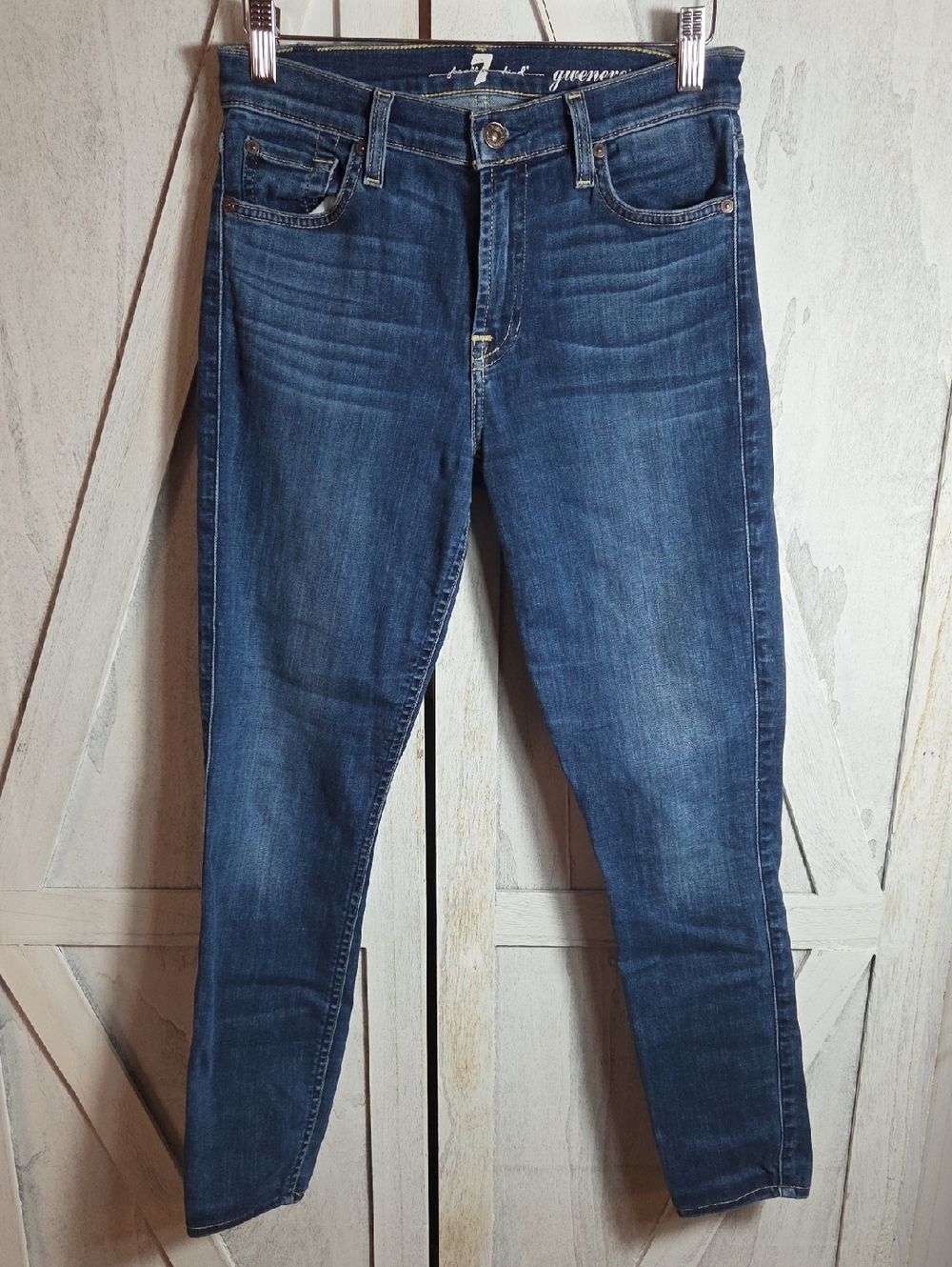 7 For All Mankind Gwenevere Skinny Jeans Size 27